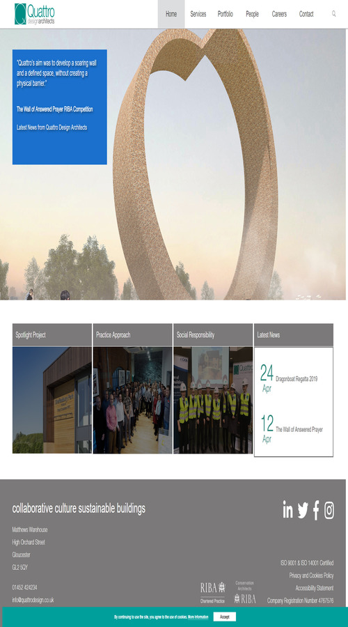 Architectural Services At Quattro Design Architects screenshot 1